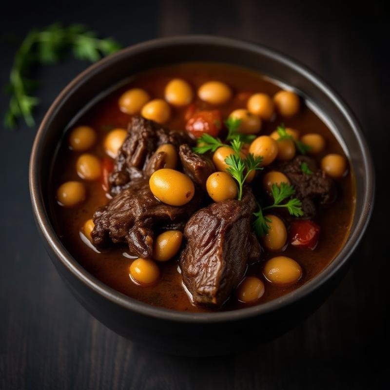Oxtail & Butter Beans